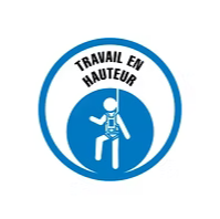 Logo "travail en hauteur"