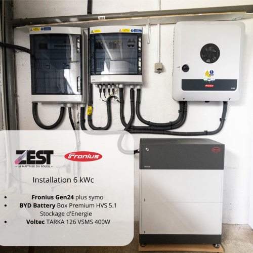L’excellence photovoltaïque avec ZEST et Fronius